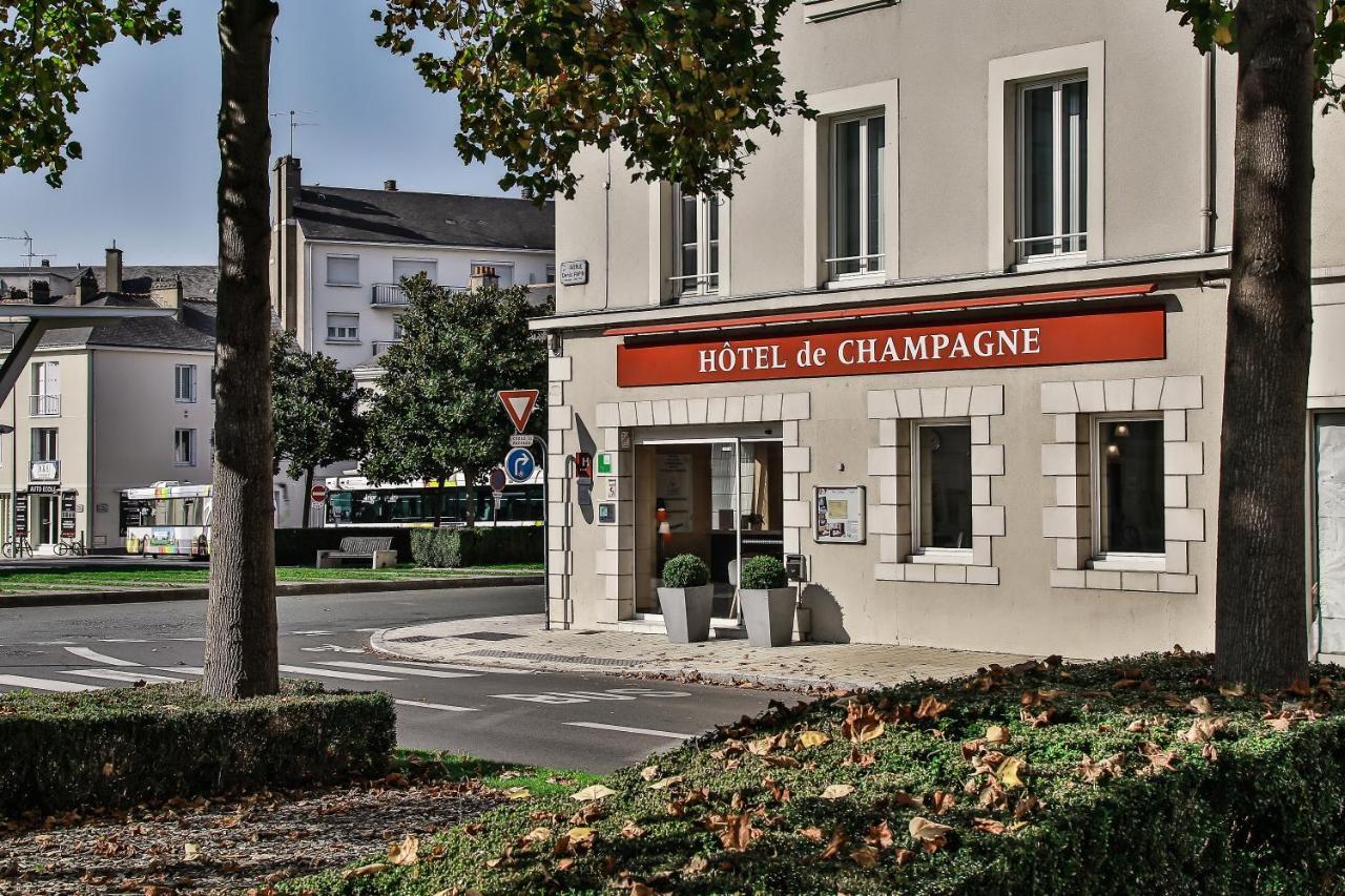 Hotel De Champagne Angers Buitenkant foto